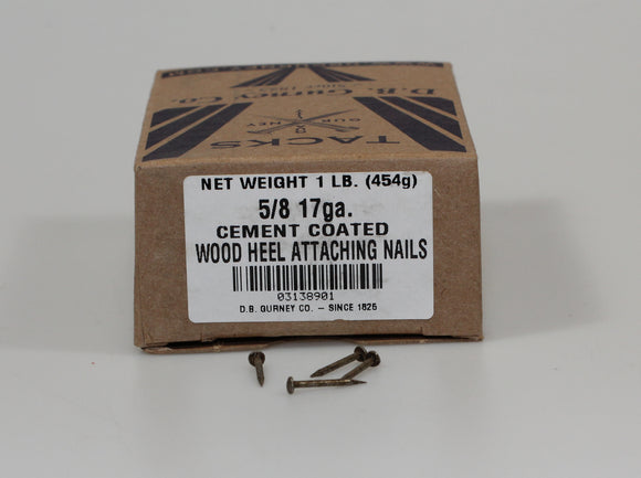 Cement Coated Attaching Nails 17 Gauge