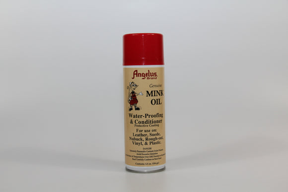 Angelus Mink Oil Aerosol Water-Proofing and Conditioner 5.5 oz