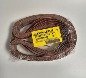 Klingsor Red Sander Belts 1 1/2 X 42 40 grit