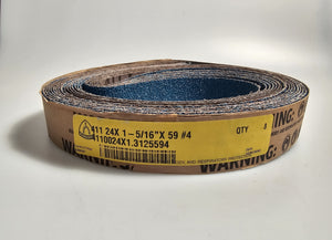 Klingspor Blue 1-5/16" x 59" 24Grit