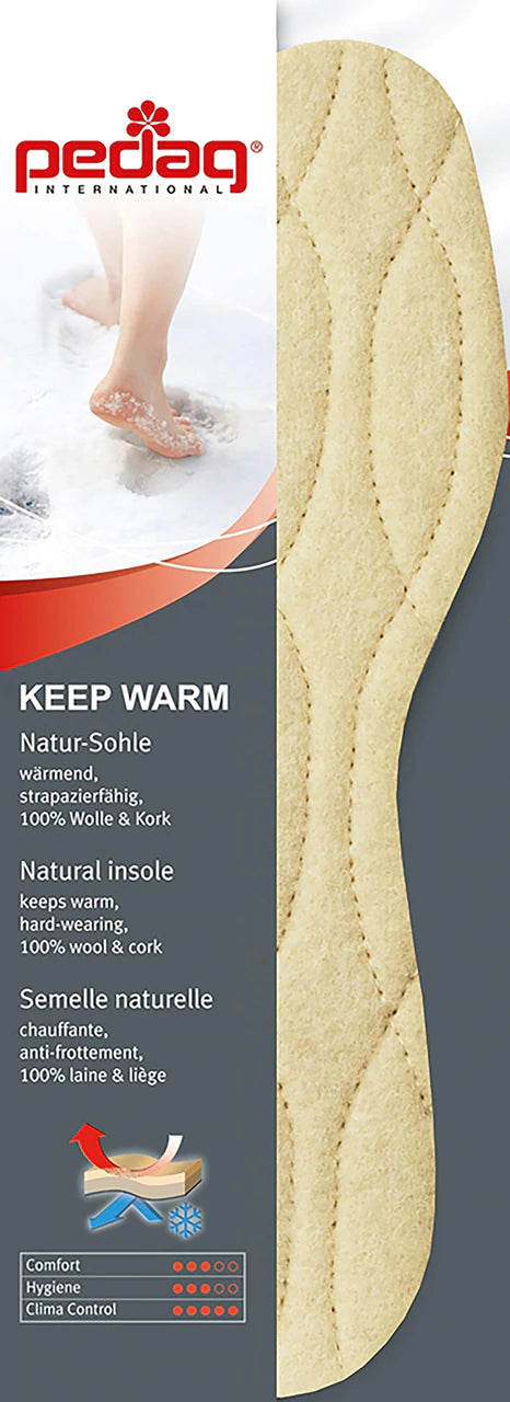 Pedag Article #116 Keep Warm Insoles (Pair)