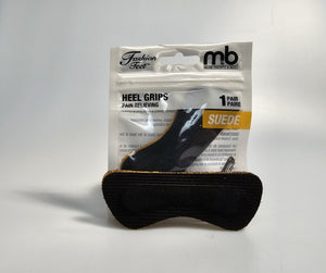 MWB Suede Heel Grips Black (Dozen)