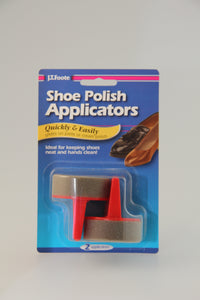 #975 J T Foote Shoe Polish Applicator (2 Pack)